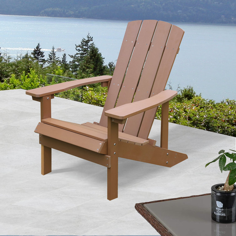Dovecove Chaise Adirondack en bois Phillip Wayfair.ca